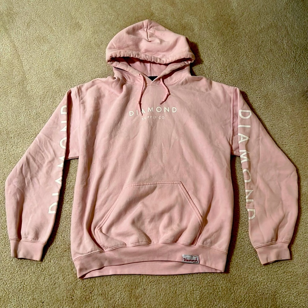 Diamond Supply Pink hoodie